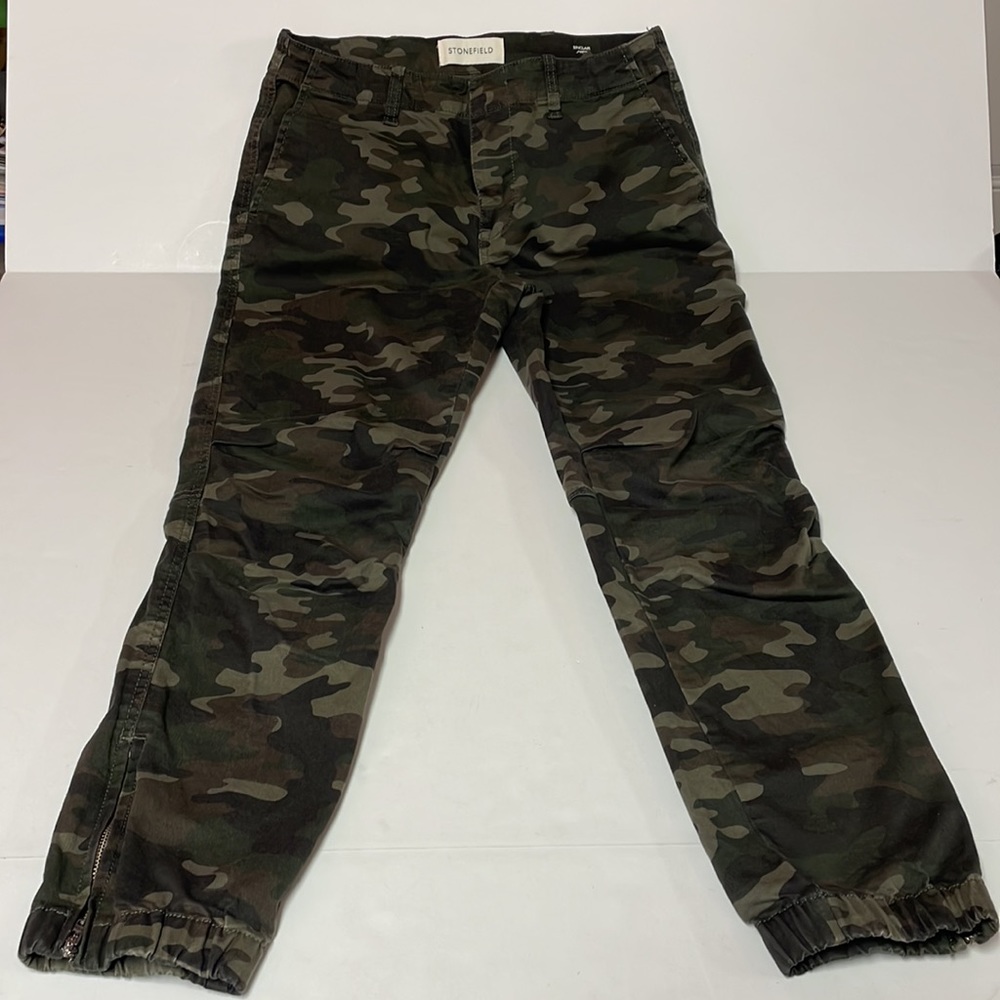 Stonefield Camo Sinclair Jogger Size 26